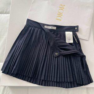 DIOR PLEATED MINI SKIRT